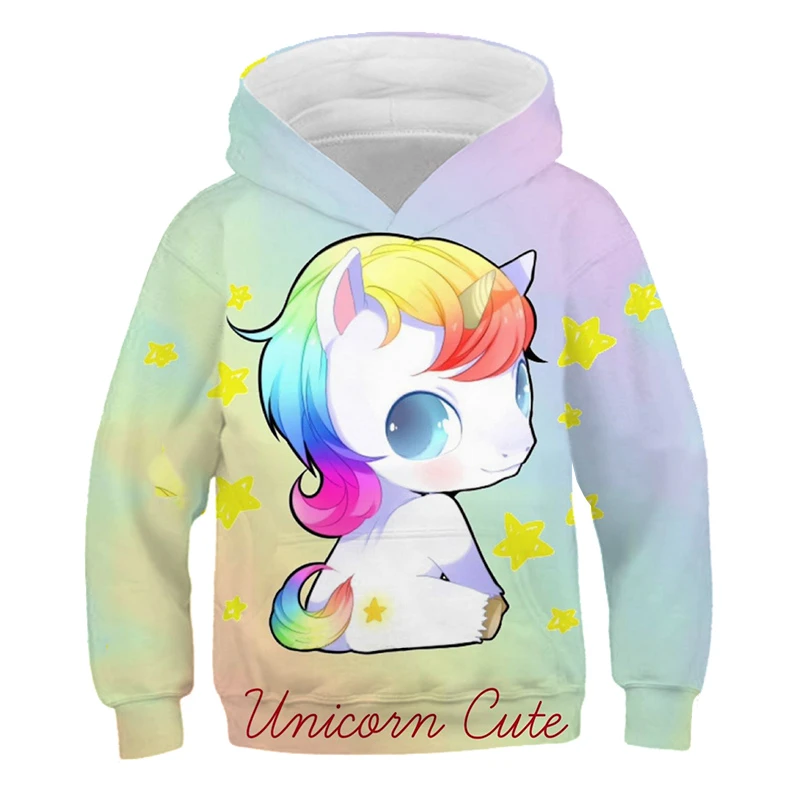 Disfraz de unicornio para niñas, sudaderas abrigos, ropa para niñas, camisetas para niños, sudaderas deportivas con dibujos animados, para Niñas|Sudaderas con y sudaderas| - AliExpress