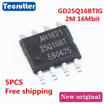 

5PCS GD25Q16BTIG 25Q16 2MB 16Mbit GD25Q16 SOIC8 GD25Q16BTIG
