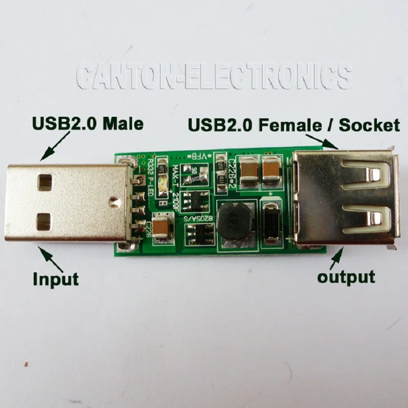 Переносной USB преобразователь напряжения на большие расстояния 5 в постоянного