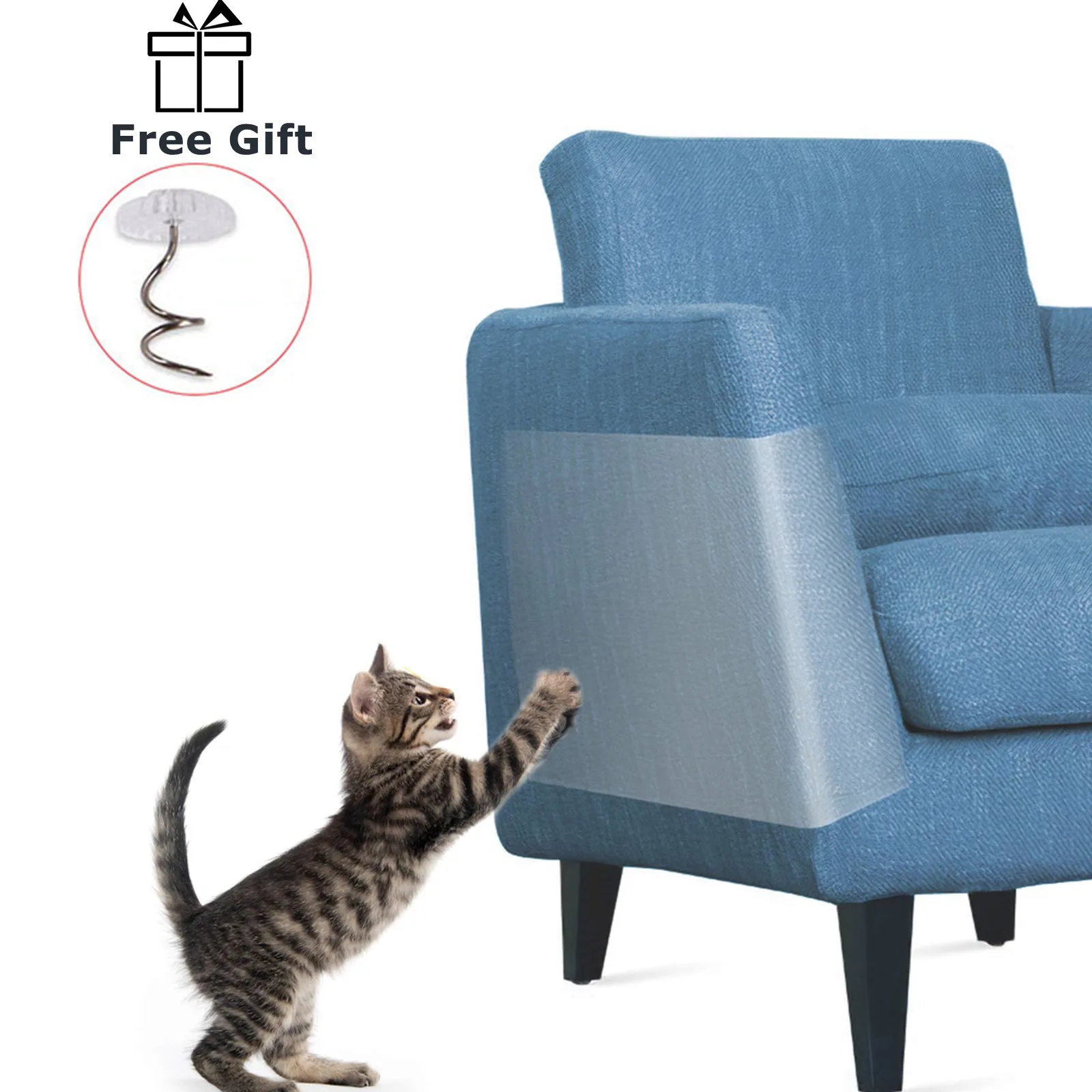 Cat Scratcher Sofa Scraper Tape Scratching Post Furniture Protection