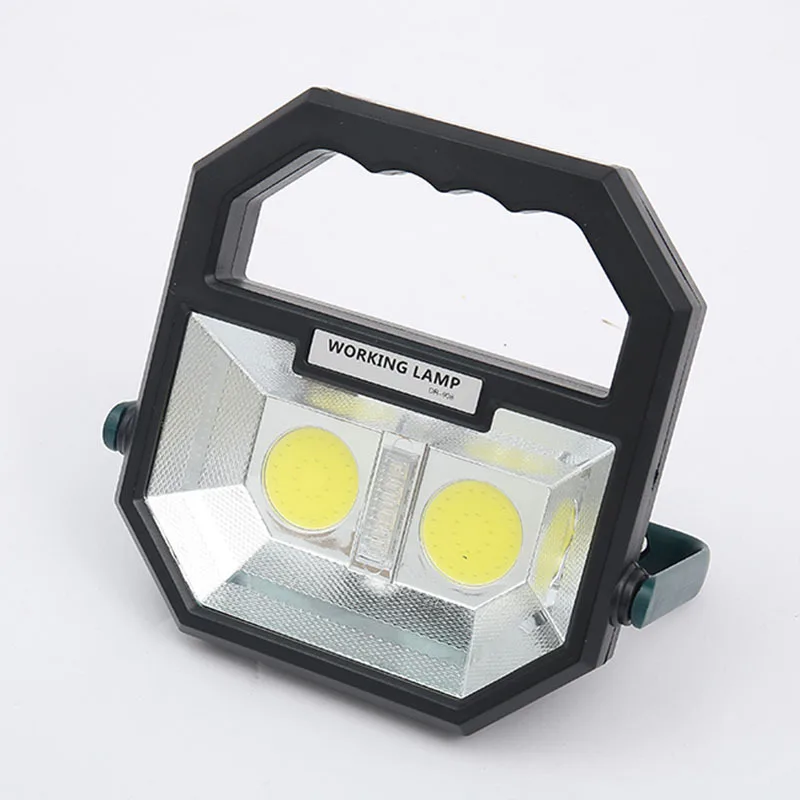 

Hand LED Working Light Warning Lighting Outdoor Tent Camping Lamp Rechargeable Searchlight Emergency Light