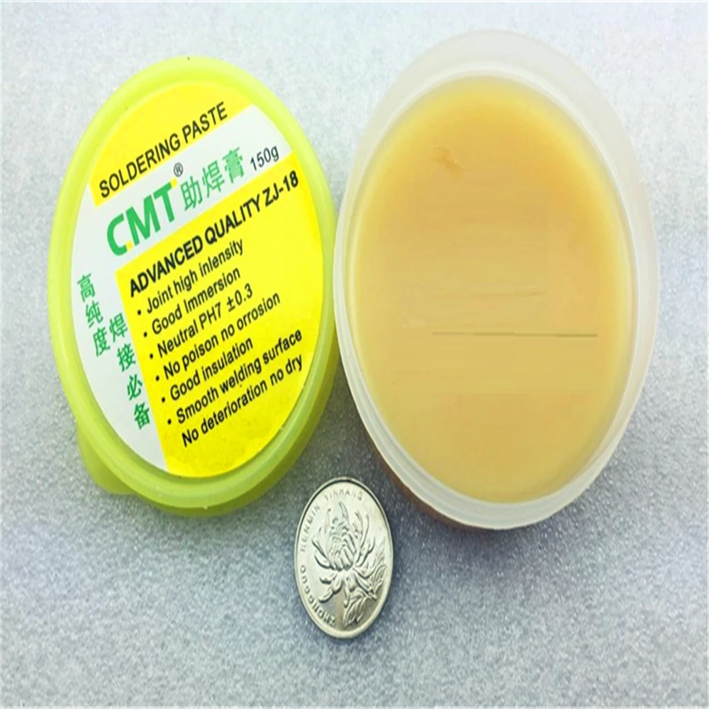 Free shipping Solder Flux Soldering Paste CMT ZJ 18 150g Advanced