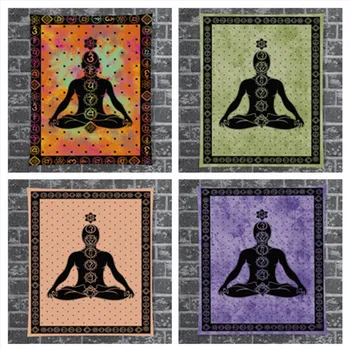 

Tapestry Wall Hanging Polyester Mandala Pattern Blanket Fashion Rectangle None Frame Wall Hanging Tapestries Home Decoration New