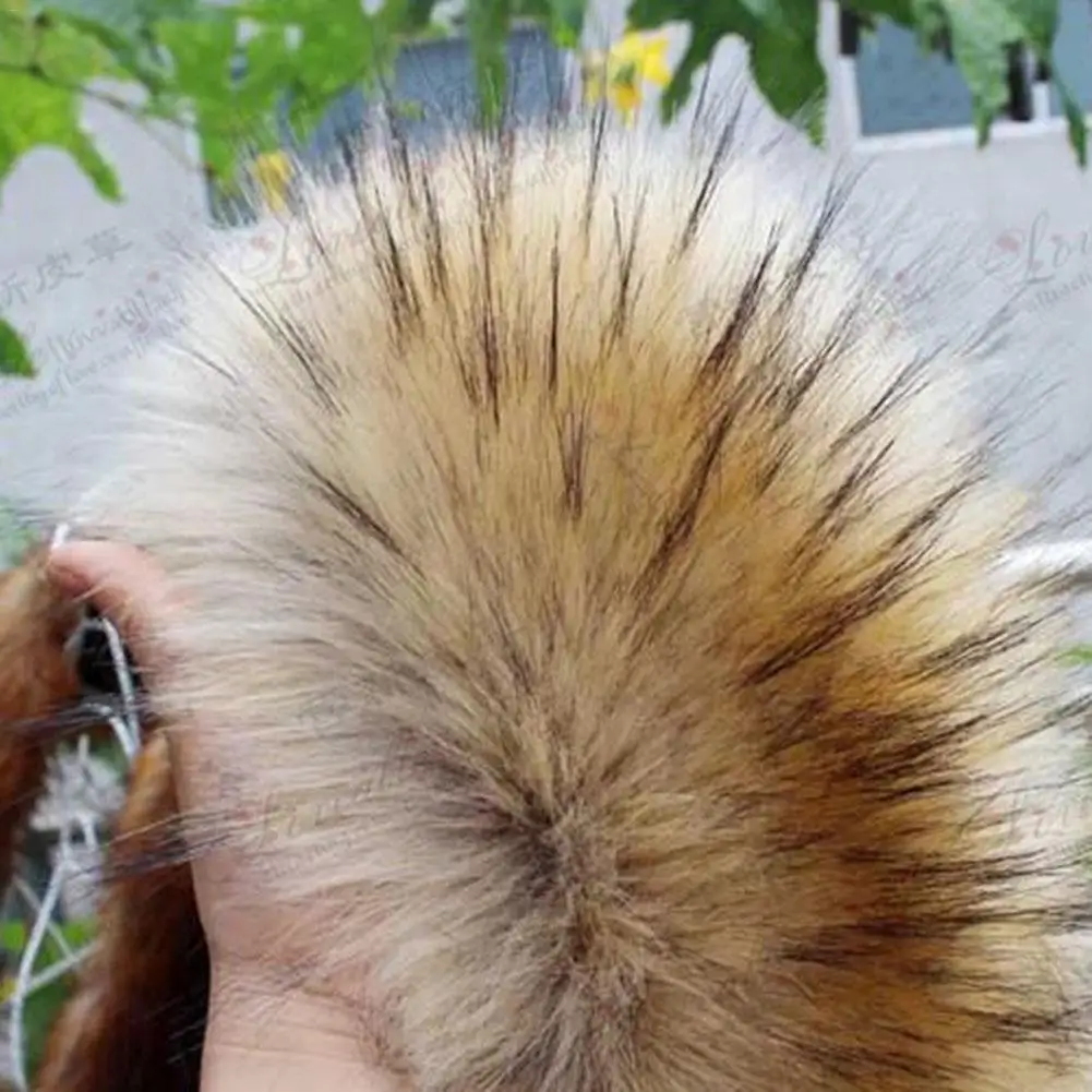 New Arrival Faux Fur Imitation Fox Winter Fur Collar Winter Women Scarf Winter Jacket Cover Fur Decoration Multicolor Fur Collar