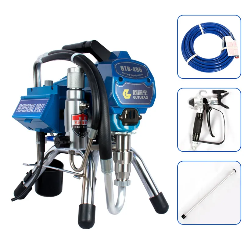 

Professional airless spraying machine Professional Airless Spray Gun 2500W 2.5L Airless Paint Sprayer 495 painting machine tool