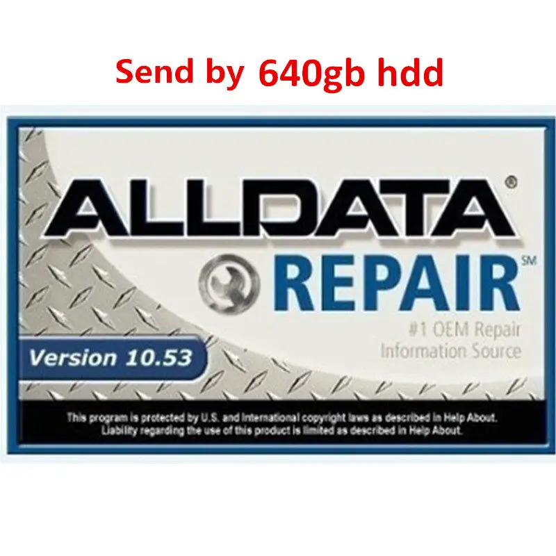 2021 Hot Alldata Repair auto repair software 10.53v All data car software with tech support for cars and trucks in 640gb hdd test car battery with multimeter Diagnostic Tools