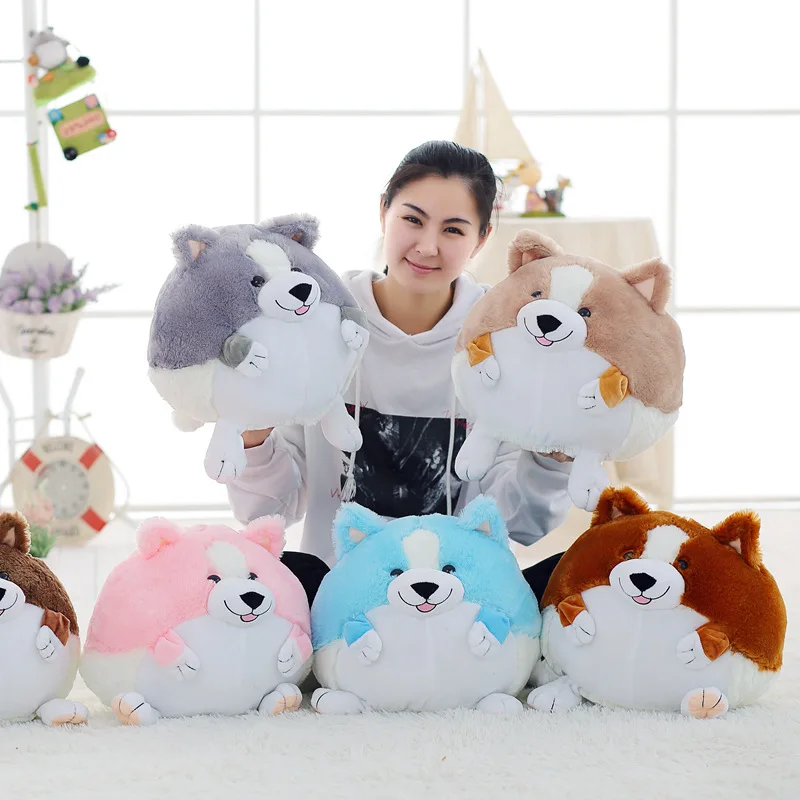 

Cartoon Nap Pillow Blanket Car Pillow Blanket Corgi Dog Dual Purpose Airable Blanket Airable Cover