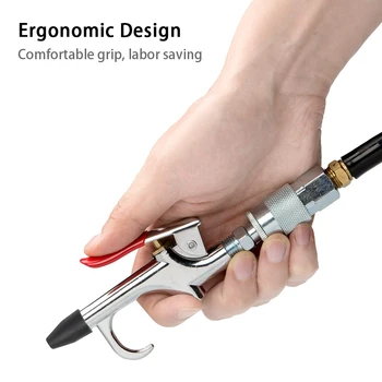 

Hot Car Air Blow Gun Set 1/4" NPT Lever Blow Gun Car Wash Tool