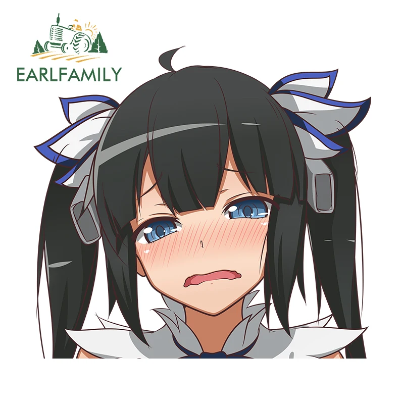 EARLFAMILY 13 см x 12 1 для DanMachi Hestia Cry наклейки на фургон устойчивые к царапинам