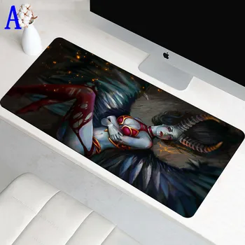

80x40cm Dota 2 Fashion Mouse Pad Large XL Rubber Laptop Lock edge Mouse Mat Keyboard Pad Speed Gamer Gaming Mousepad