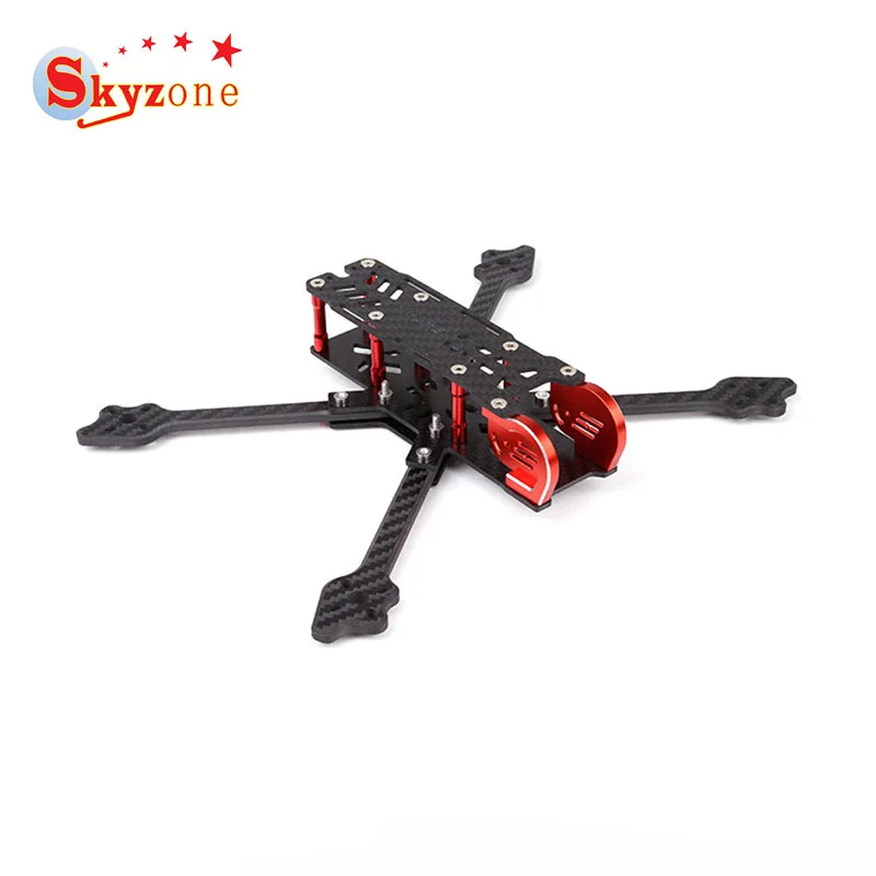 SKYZONE S215 FPV комплект гоночной рамы 5 дюймов 215 мм Колесная база 5 мм Arm 3K карбоновая рама комплект запасных частей аксессуары