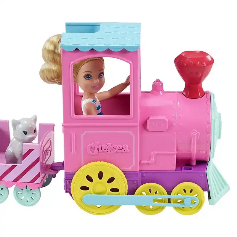 barbie chelsea train set
