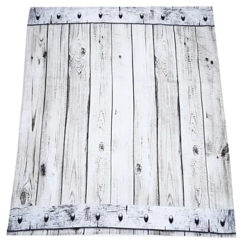 

Shower Curtain Mat Vintage Decorative Waterproof Polyester Fabric Bathroom Curtain Set Home Bath Decor