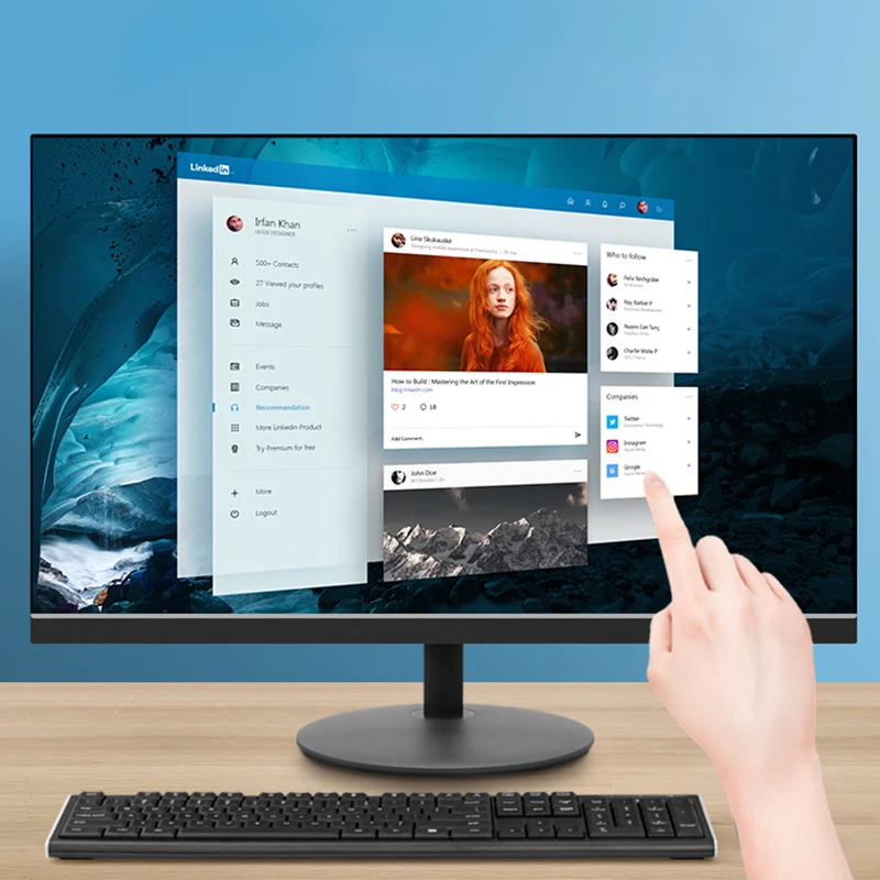 22 ġ LCD ġ ũ  ̸ 1080p HD   PC HDMI  ÷  VESA 귡Ŷ ǻ 