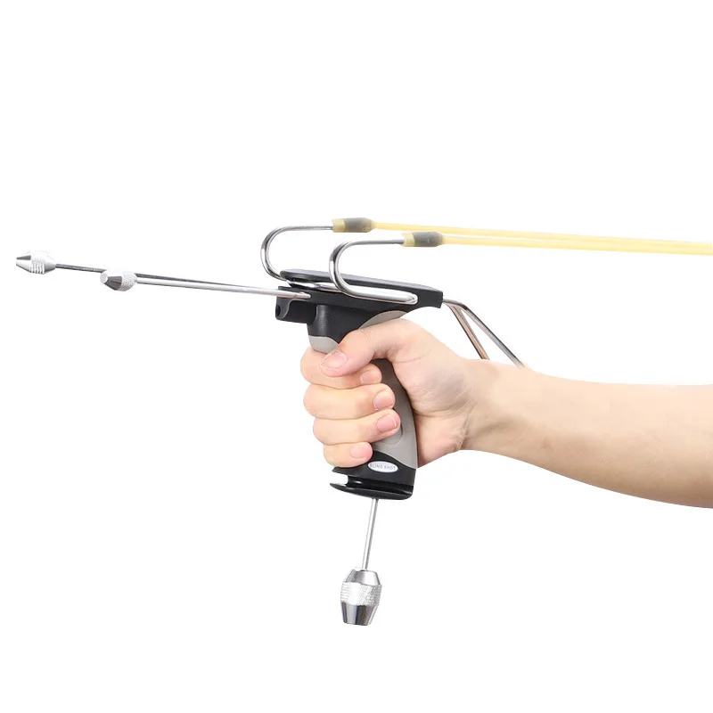 

Factory Direct Pocket Shooter New Slingshot Strap-Free Counter Weight Powerful Outdoor Competitive Catapult Device Hunting Bow