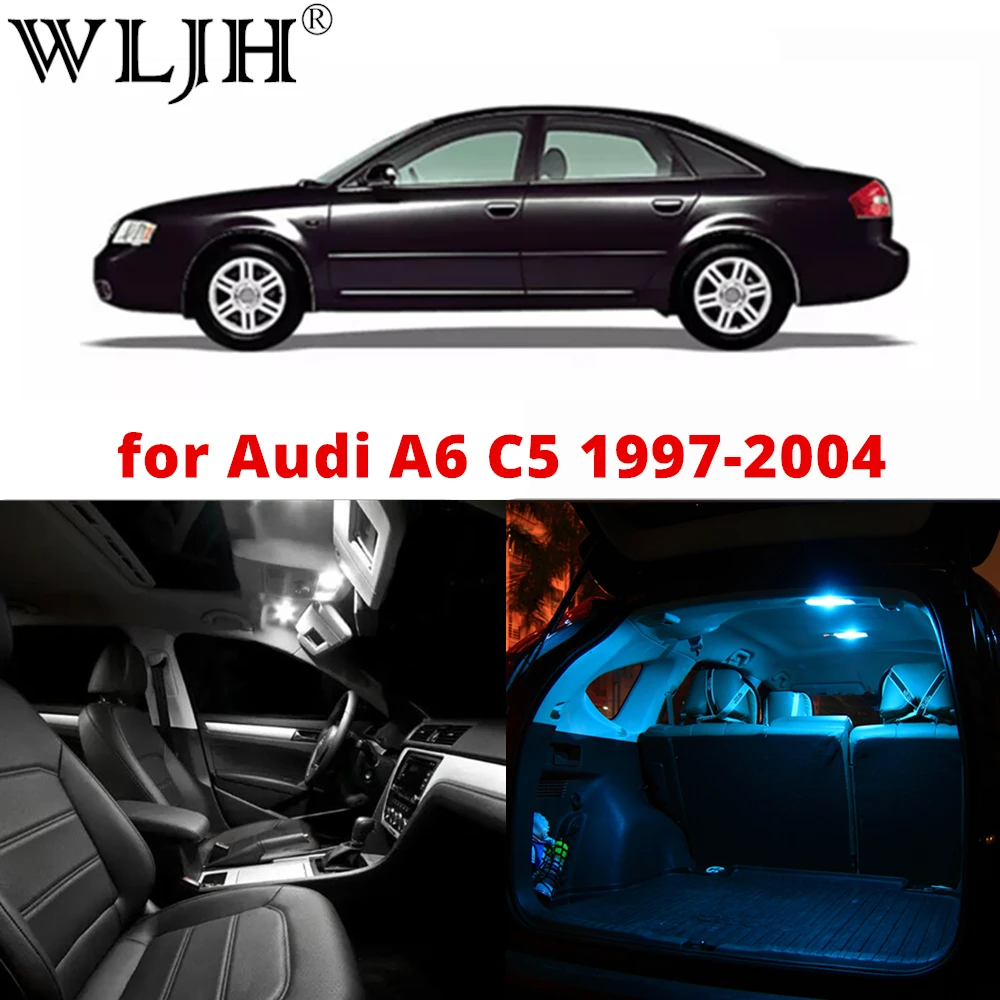 Audi R8 07-on SUPER STRONG Canbus Bright White LED Number Plate Pair C5W Bulbs