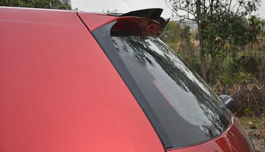 For Volkswagen Golf MK7 MK7.5 Spoiler- ABS Plastic Material Gloss Black Color Rear Roof Spoiler Wing Car Styling
