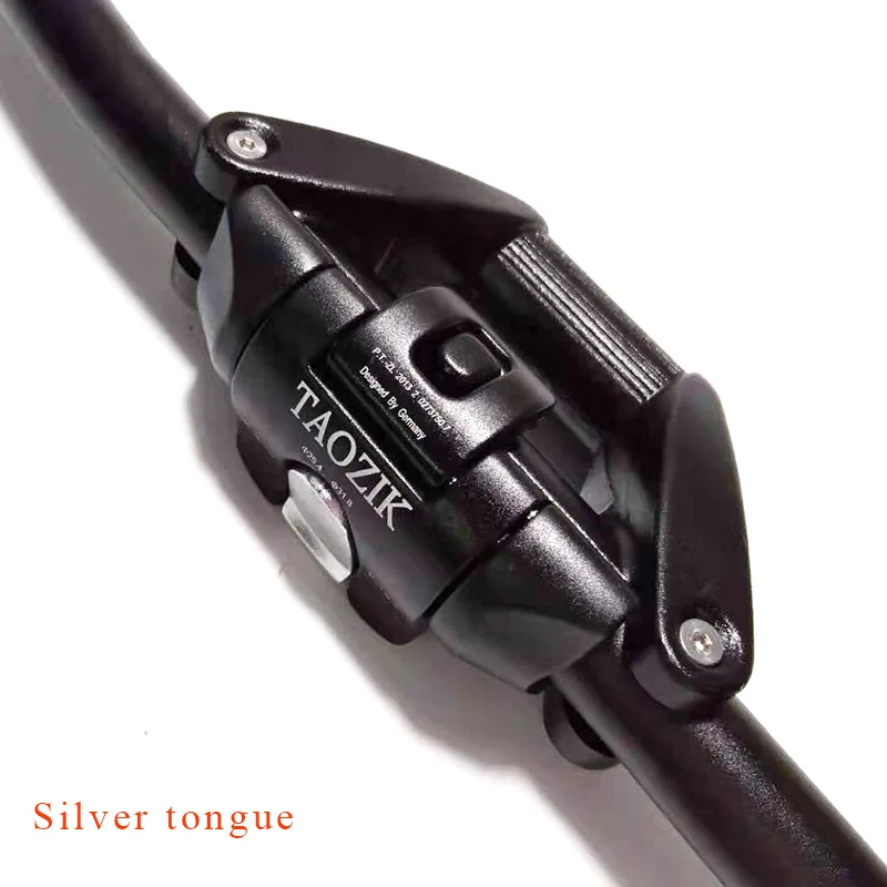 Taozik Folding Bike Handlebar Mountain Bike Folding Handlebar Travel Bending Handle