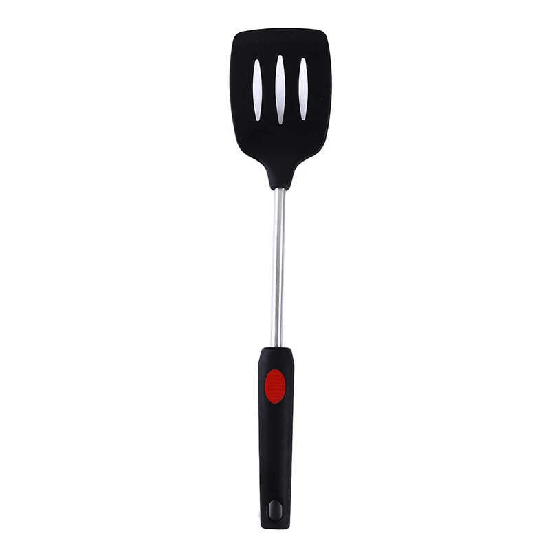 1pc kitchen spoon shovel eggbeater tableware kitchen accessories best selling kitchen stainless steel+ silicone non-stick