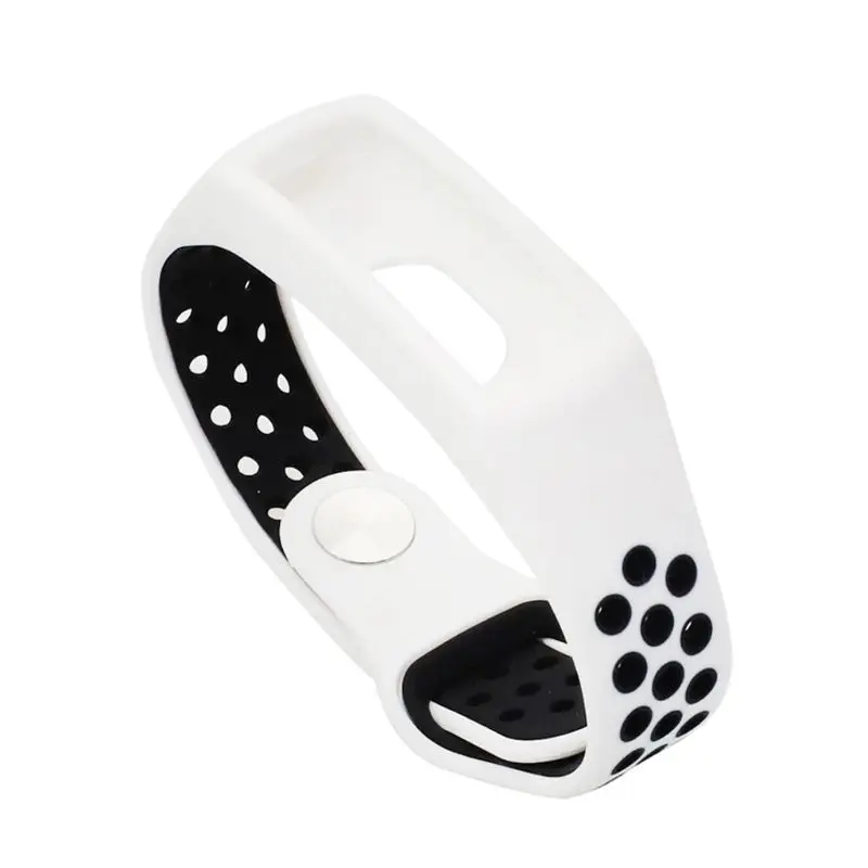 Белый Силиконовый спортивный ремешок для часов для huawei Honor Band 4 стандартная версия Смарт-часов - Цвет: Белый