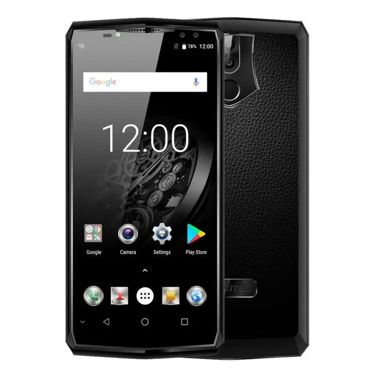 OUKITEL K12 Android 9,0 мобильный телефон 6," 19,5: 9 MTK6765 6G ram 64G rom NFC 10000mAh 5 V/6A Быстрая зарядка отпечатков пальцев Смартфон - Цвет: OUKITEL K10