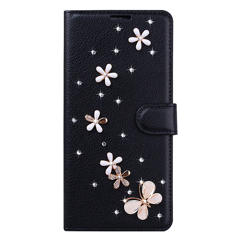 S8 S9 S10 плюс Bling Бумажник кожаный флип чехол для телефона для samsung Galaxy Note 10 pro 9 8 J7 Neo J3 J5 A3 A5 A7 крышка - Цвет: style 7