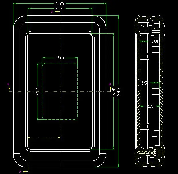 szomk handheld plastic box for electronics instrument housing plastic enclosure for pcb design junction box device project box 2