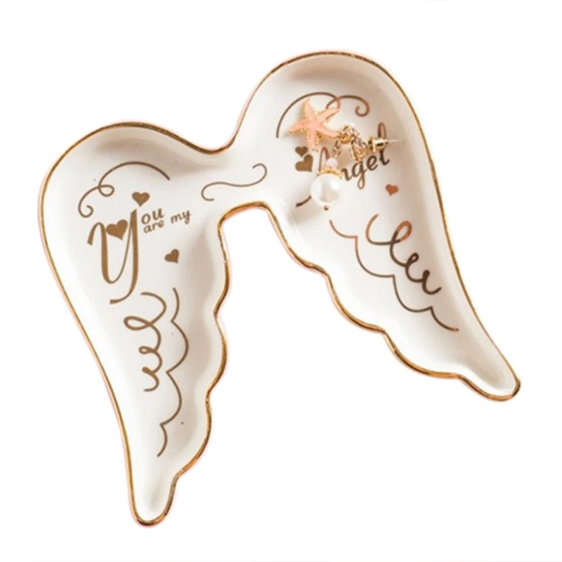 11 Домашнее блюдо для хранения ювелирных изделий в скандинавском стиле, золотой ободок, лоток для хранения ювелирных изделий для спальни, дома, кафе, лоток для хранения ювелирных изделий, украшение - Цвет: 11