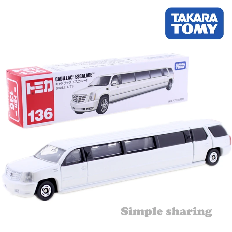 Takara Tomy Tomica Long No.136 Cadillac Escalade супер стрейч лимузин 1/79 литые автомобили