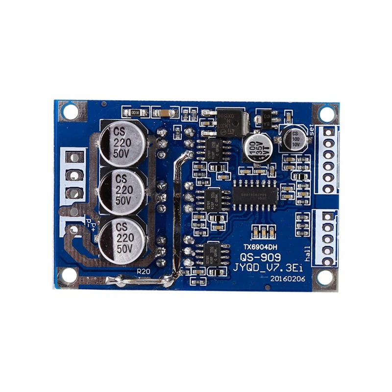 Dc 12 V-36 V 500W Бесщеточный контроллер двигателя Холла сбалансированная плата водителя автомобиля