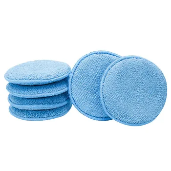 

5inch Sponge pad Microfiber Detailing Cleaning Pad 5\" 12x Foam Sponge Polish