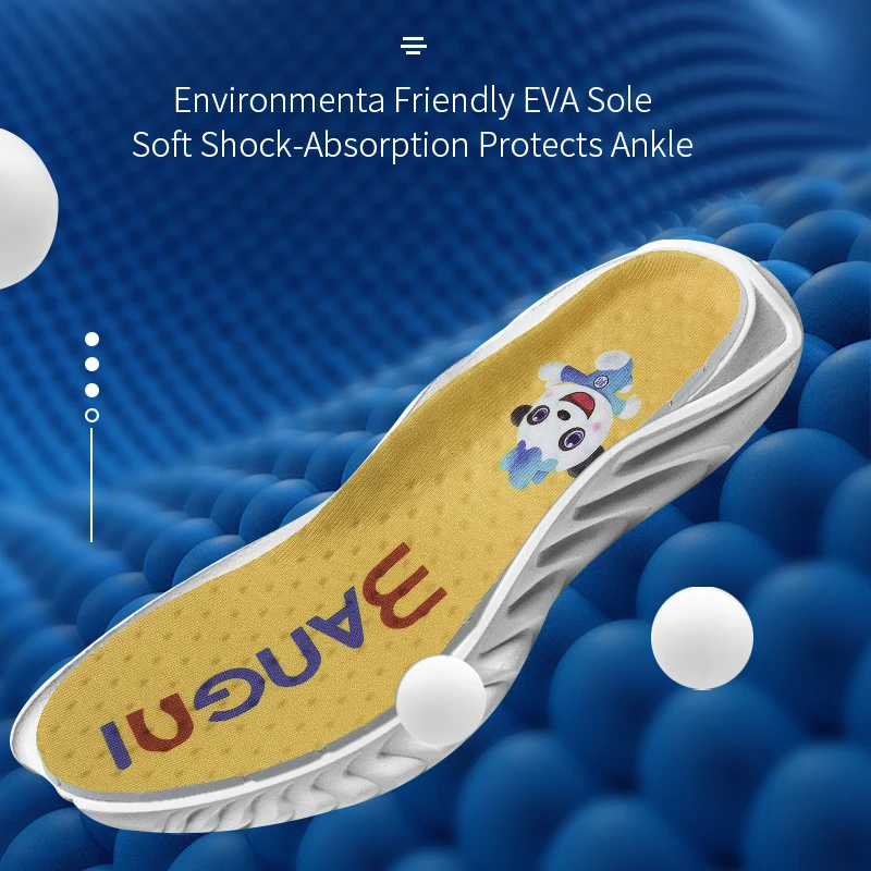 3ANGNI Mascot Memory Foam стельки для обуви EVA Дышащие стельки для обуви для женщин и мужчин желтые и синие ассиметричные стельки Вставки