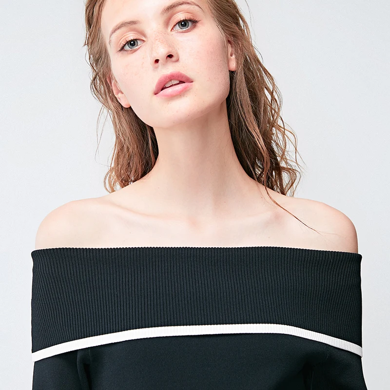 Vero Moda женское платье с вырезом лодочкой и рукавами 3/4 | 319146515