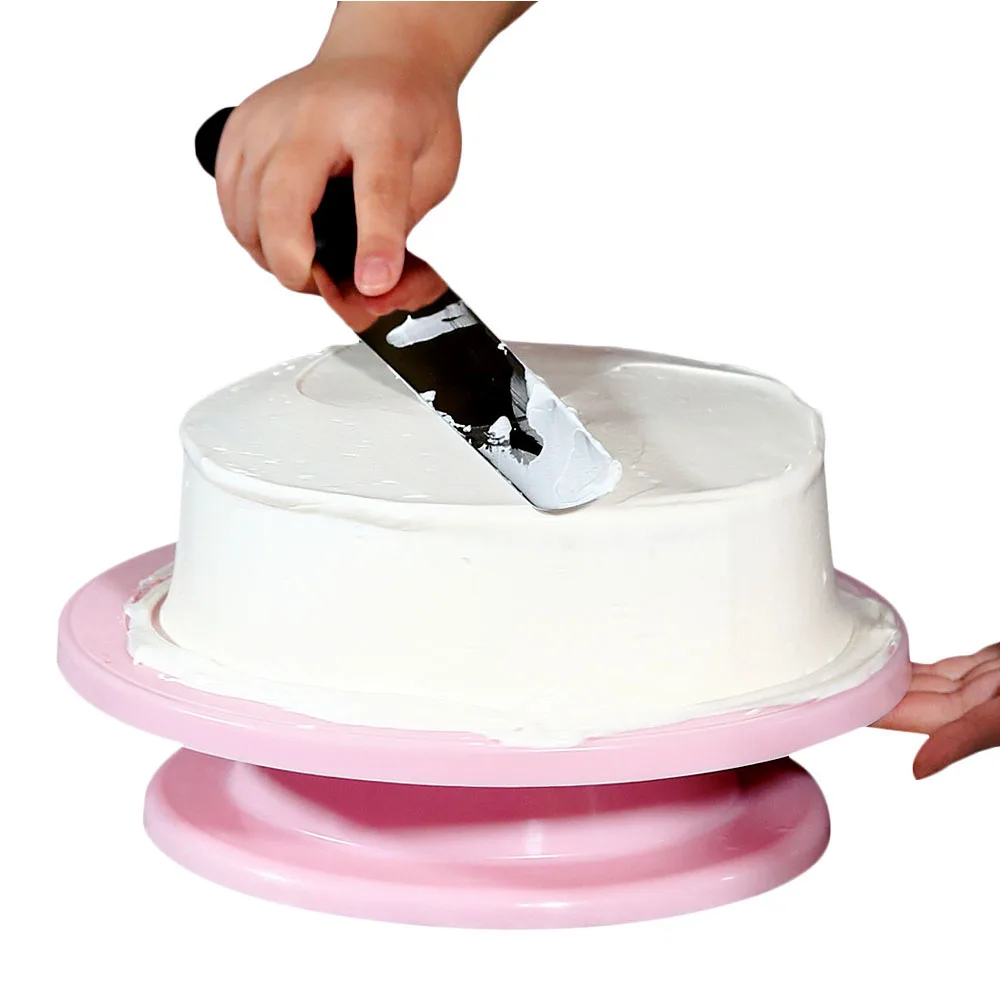 Rotating Cake Stand With Silicone Anti skid Cake Decorating - Temu