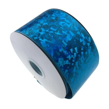 75 мм на заказ голограмма Grosgrain лента напечатанная для девочек банты для волос аксессуары для волос подростков