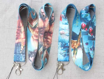 

Movie Aquaman Lariat Keychain lanyard office neck strap ID Badge