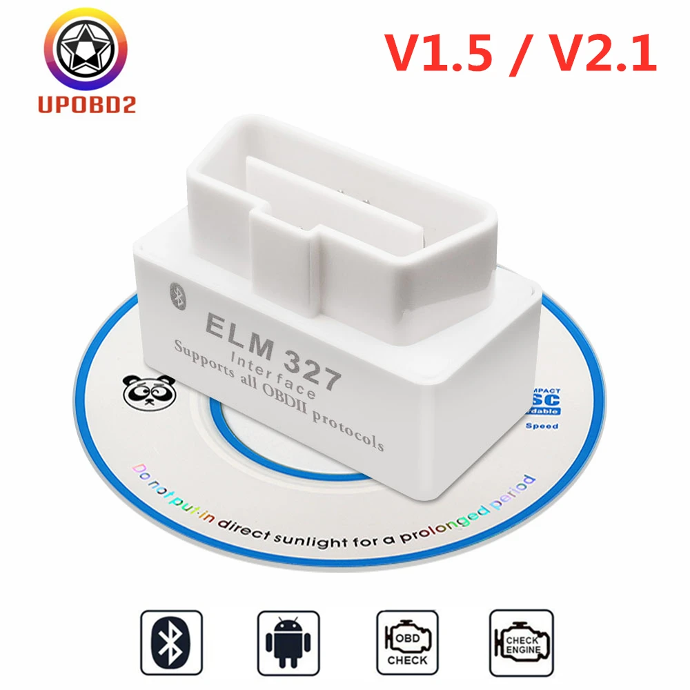 Сканер OBD2 ELM327 V1.5 V2.1 автомобильный диагностический инструмент Blutooth OBD 2 ELM 327 1 5 для