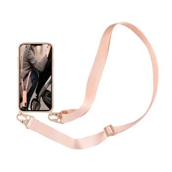 

Luxury Silicone Phone Case Crossbody Necklace Cord Lanyards With Rope For iphone SE 2020 X XR XS 11 Pro Max 6 6S 7 8 Plus Cover