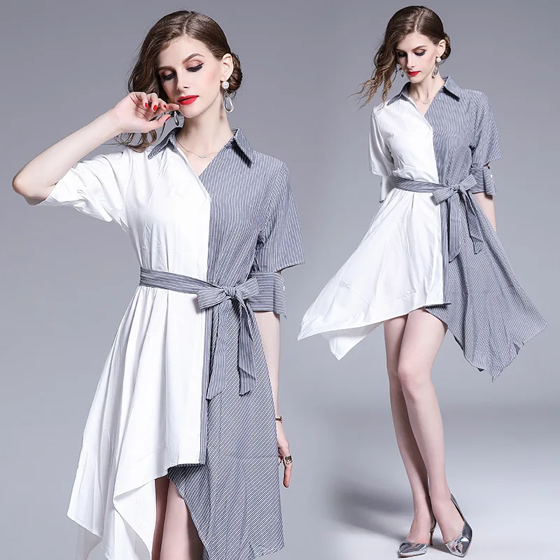 

2019 New Style Dress Summer Small Fresh Long Skirts Very Fairy of France Non-mainstream Platycodon Grandiflorum Skirt Popular Su
