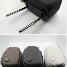 Чехол из натуральной кожи для переднее сиденье с подставкой под голову подушка для Audi A3 A4 A6 Q3 Q5 A6 VW Passat B8 Tiguan Touran SHARAN Джетта A