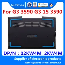 MAD DRAGON абсолютно ноутбук новая нижняя часть корпуса крышка в сборе черный корпус синий коврик для Dell G3 3590 G3 15 3590 02KW4M 2KW4M