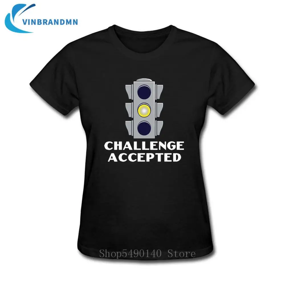 Yellow Traffic Light Safety Marking Gift Graphic Signal Lamp Danger Symbol T-Shirt Stoplight Print 3D Tshirt Women Funny T Shirt | Женская