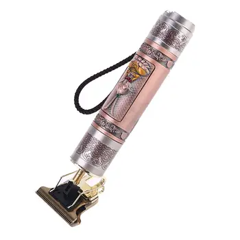 

Barber Hair Clipper Trimmer Kit for Men Cordless Professional Electric Fader Shaver with 4 Limit Combs USB Charging Cabl