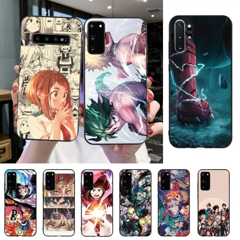 Чехол для телефона Babaite My Hero Boku без Академии Deku Bakugou Samsung S20 S10 S8 S9 Plus S7 S6 S5 Note10 Note9 S10lite