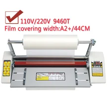 Machine à plastifier à chaud à quatre rouleaux, plastifieuse thermique, régulation de vitesse haut de gamme, 9460 V 220V, 110 T