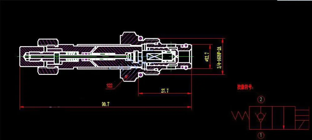 DHF08-220H SV08 нормально закрытый электромагнитный клапан давление обслуживание клапан разгрузочный клапан Подъемник блок питания