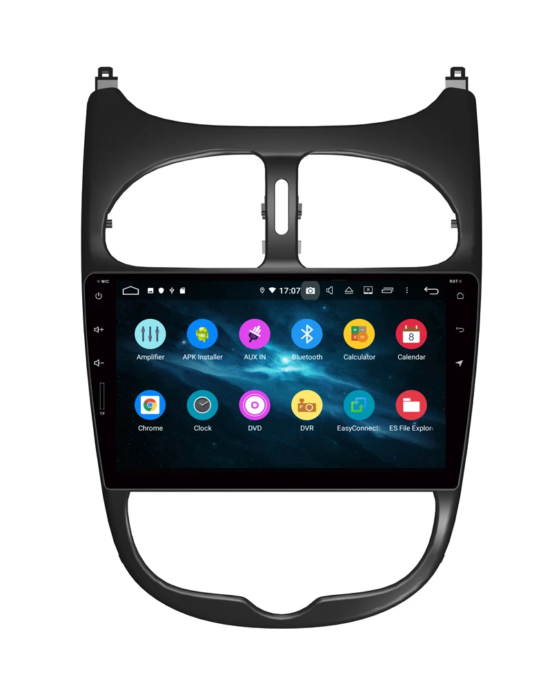 Android 9,0 Специальный автомобильный dvd-плеер для PEUGEOT 206 PG206 Автомобильный мультимедийный gps навигатор wifi USB dsp Авторадио