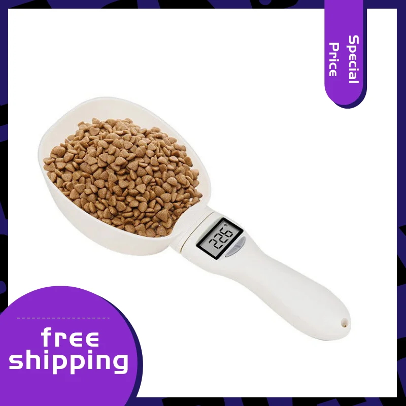 Pet Food Measuring Spoon With LCD Display