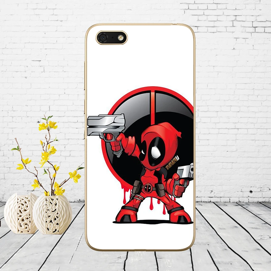 5 22DD Дедпул от Marvel "Вэйд Винстон Мягкий силиконовый чехол для Huawei Honor 9 10 Lite 7A 5,45 7a pro 7c 5,7 дюймов 7x 8x чехол - Цвет: 5