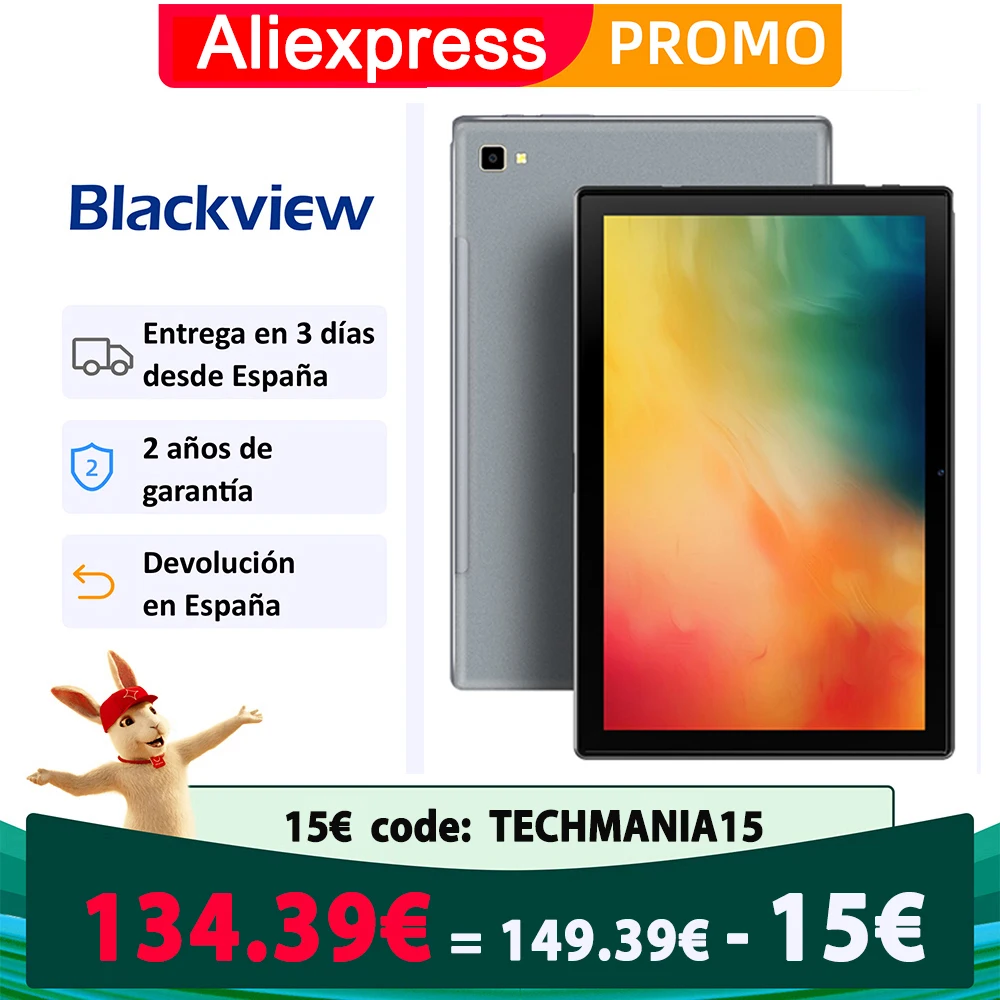 Mejor precio Blackview Tab 8 Tablet PC 10.1 pulgadas Android 10.0 Google Play 4G Tabletas de llamadas telefónicas 64GB ROM 13MP Cámara 6580mA jYQOMRnOarl